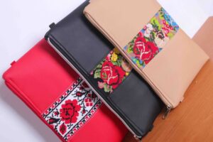 Handcrafted Embroidered Clutch Purse