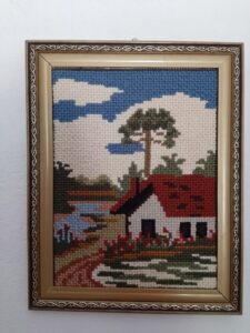 Embroided Wall Frame